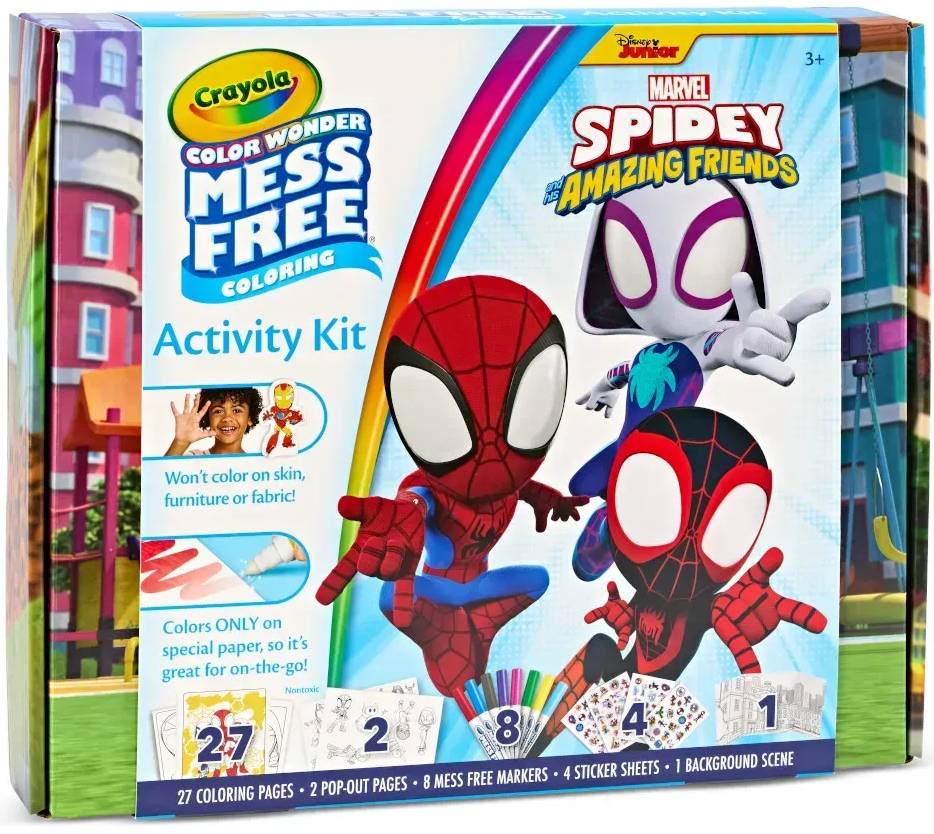 Набор для бумажного творчества Crayola Spidey (75-7193)